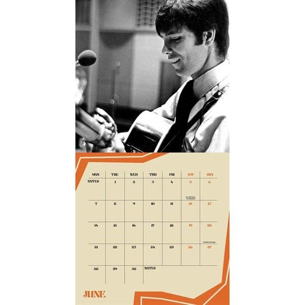 Cliff Richard, Record Collector's Edition Calendar 2027, Wall Calendars, Month To View, Entertainment, Gift