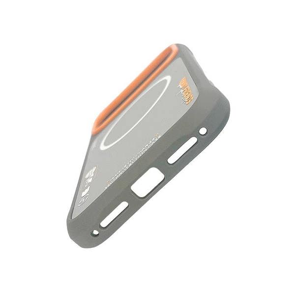 Nimmy Friends Nimmy Cool & Cute 2.0 Case with MagSafe for iPhone 17 Pro Max 6.9" Grey Orange - N-YJKM-CX2.0-IP17-PRO-MAX-05-A