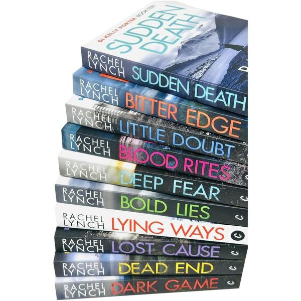 Rachel Lynch DI Kelly Porter 10 Books Collection Set – Dead End, Dark Game & Crime Thriller Mystery Collection