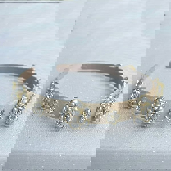 Beige Pearl Flower Thin Headband, Beige Pearl Slim Headband, Pearl Flower Headband, Slim Beige Headband, Beige Flower Headband, Flower Slim Headband, Pearl Slim Headband 