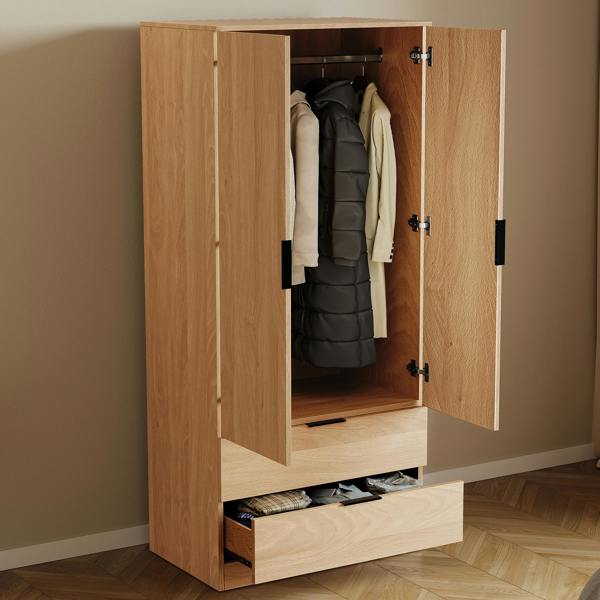 Vida Designs Trega 2 Door 2 Drawer Wardrobe
