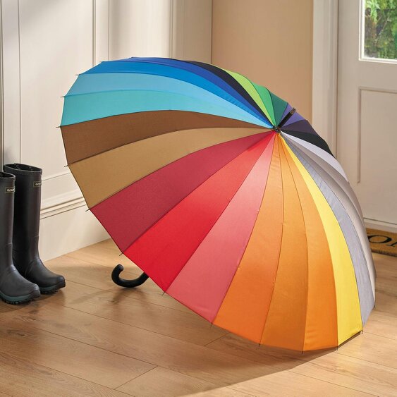 Scotts of Stow Rainbow Umbrella