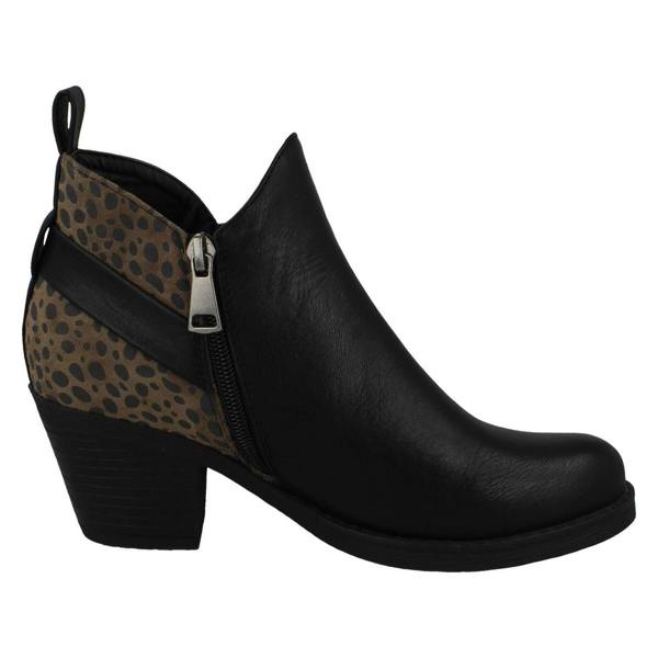 Spot On Ladies Spot On Ankle Boots F51011