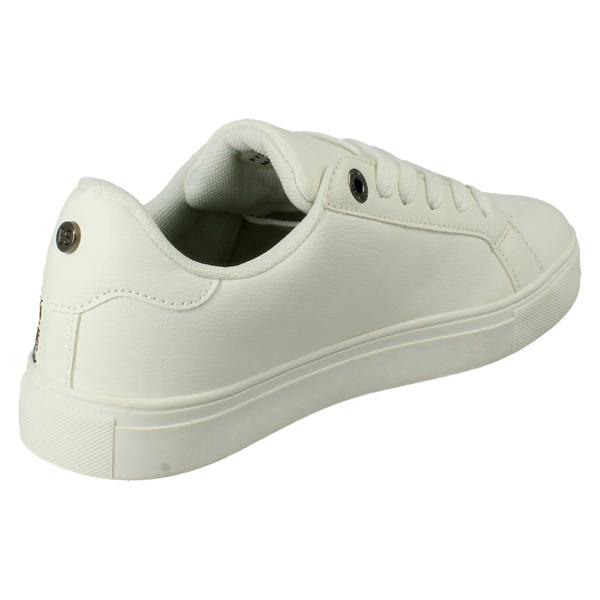 Elle Sport Ladies Elle Sport Flower Detail Lace Up Trainers F7309