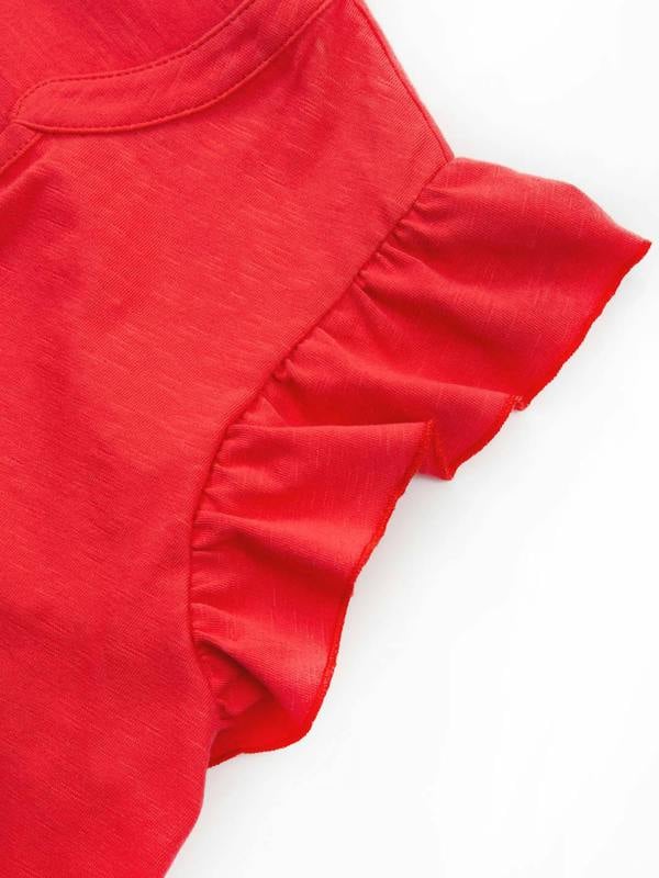 Kite Womens Organic Bramblecombe Slub Jersey Top Poppy