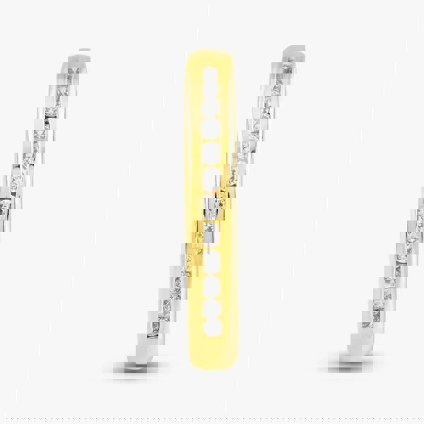 T. H. Baker 18ct Yellow Gold 0.17ct Brilliant Cut Diamond Half Eternity Ring 69292 18KY M