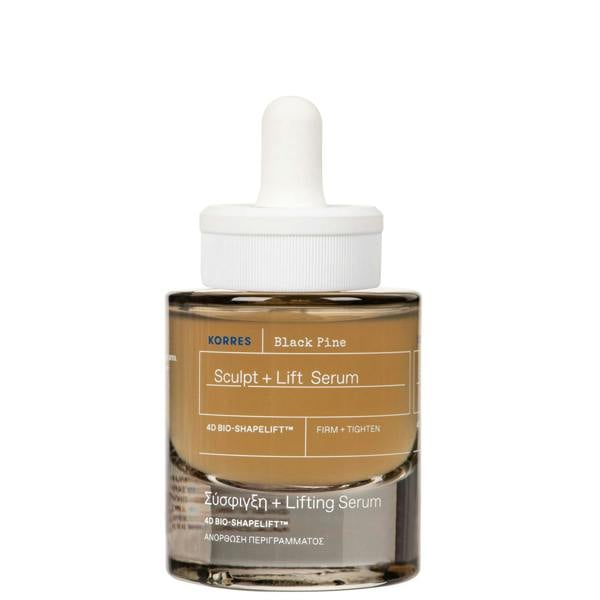 KORRES Face Care Black Pine 4D BioShapeLift Sculpt and Lift Serum 30ml