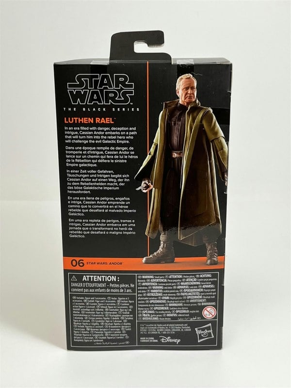 Hasbro Luthen Rael Star Wars Andor The Black Series 6 Inch Figure Hasbro F5529