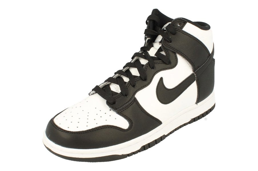 Nike Dunk Hi Retro Mens Trainers Dd1399 105 - White Black Total Orange 105 - Photo 0