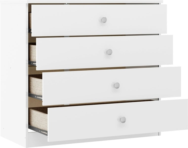 Seconique Denver 3 Door Triple Wardrobe 4 Piece Bedroom Set