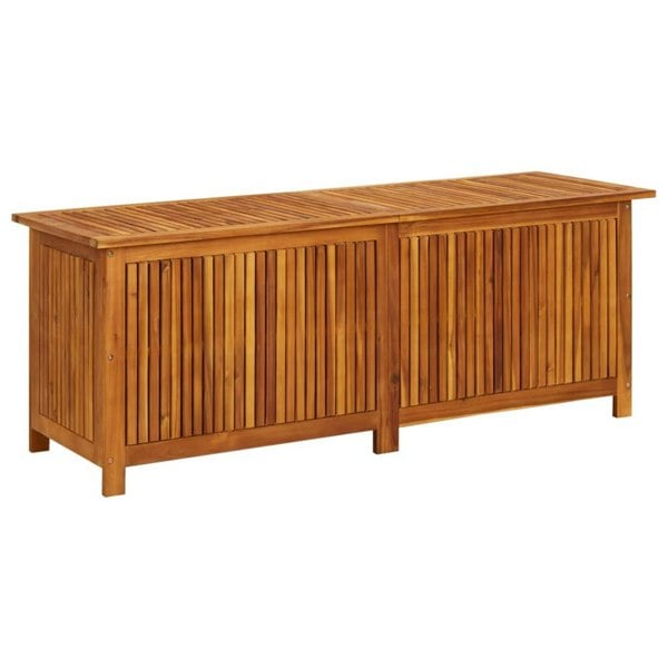 Berkfield Garden Storage Box 150x50x58 cm Solid Acacia Wood