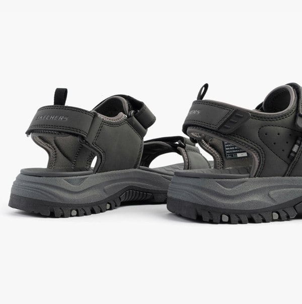 Skechers PREWITT - RIGDON Mens Sandals Black