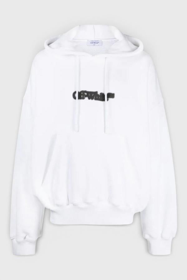 Off-White Blurr Book Over Hoodie White