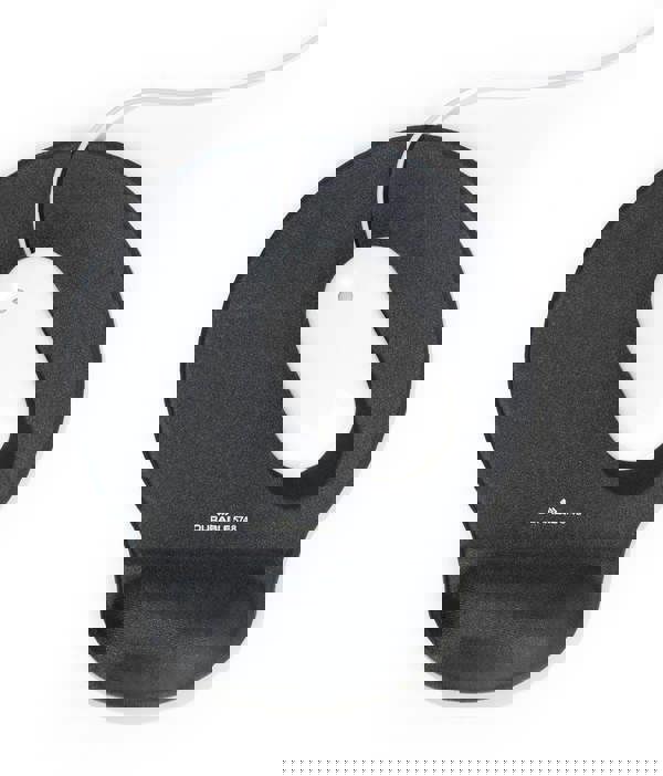 Durable ERGOTOP Soft Touch Mouse Mat with Gel Support Wrist Rest Pad | Grey