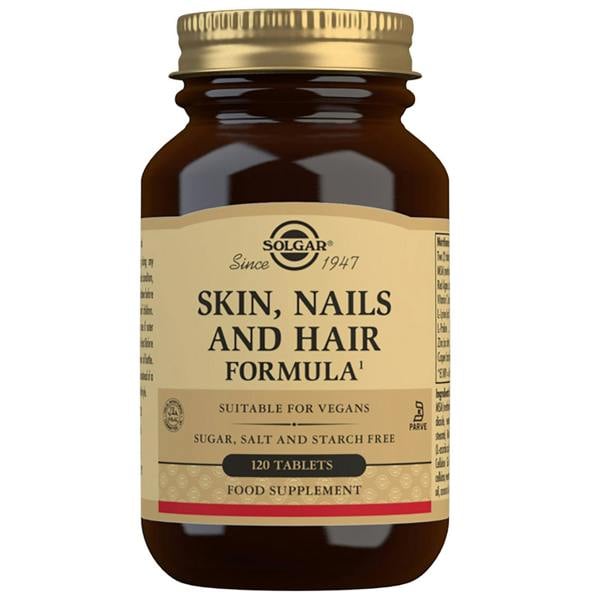 Solgar Specialty Skin, Nails and Hair Tablets x 120