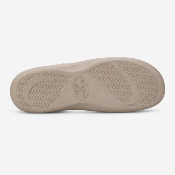 Totes POPCORN TERRY Mules   in  Light Brown