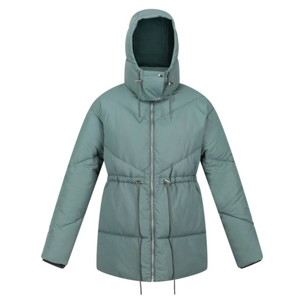 Regatta Women's Rurie Baffled Padded Jacket - Dark Forest Green