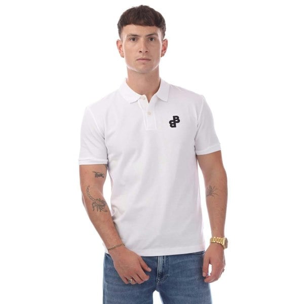 Hugo Boss Mens Parlay 191 Polo Shirt - White