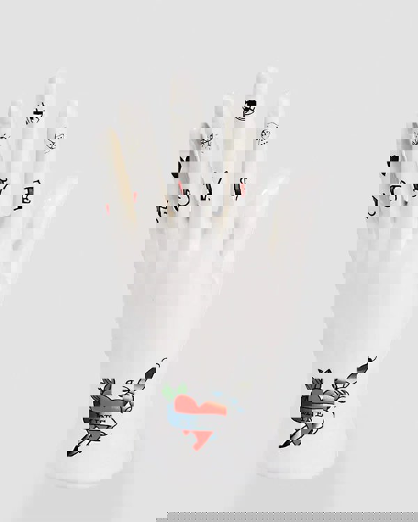 Tattoo Hand Jewellery Holder - Ceramic Display with Inked Attitude