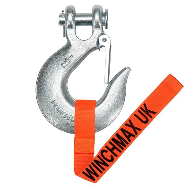 Winchmax 10,000lb (4,536kg) Hydraulic Winch 25m x 91mm Steel Rope 3/8 Inch Clevis Hook 12v Control System