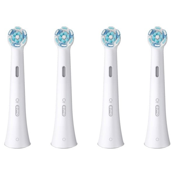 Oral-B iO Ultimate Clean Toothbrush Heads, Pack of 4 Counts