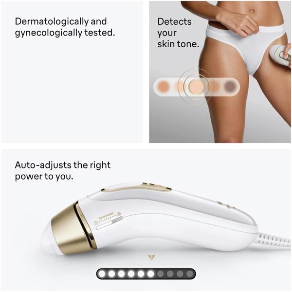 Braun IPL Silk·expert Pro 5, At Home Hair Removal, 4 Attachment Heads, PL5441