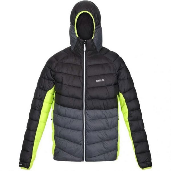 Regatta Men's Harrock Puffer Jacket - Black/Dark Grey