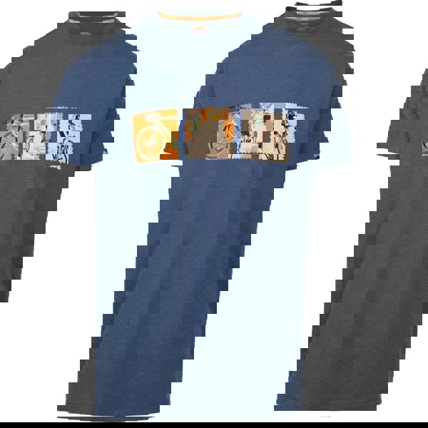 Trespass Mens Kooten T-Shirt - Indigo Tone Marl