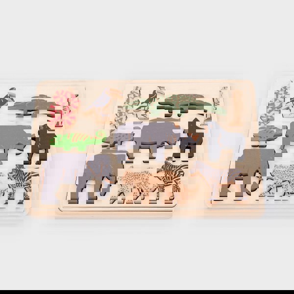 tickit Safari Animal Layer Puzzle