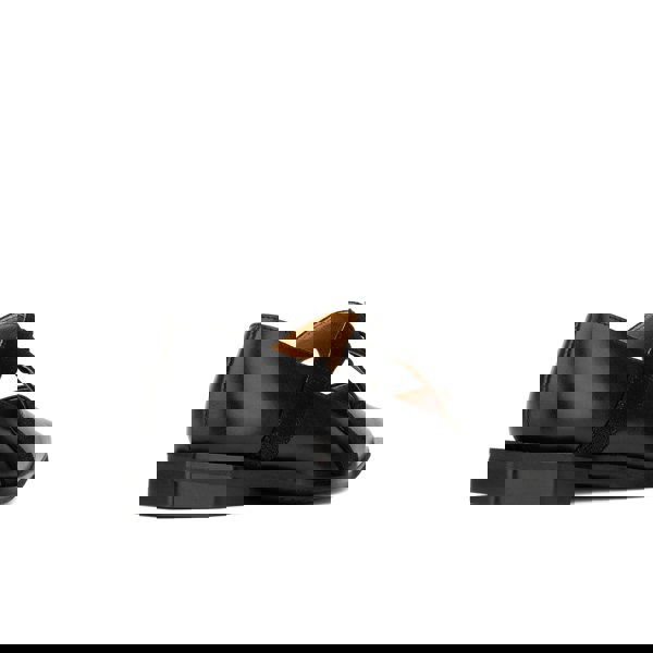 Embassy London Harlowe - Black - Women's cutout leather lace up shoe