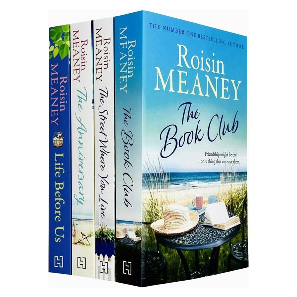 Roisin Meaney 4 Books Set The Book Club, The Street Where You Live, The Anniversary & Life Before Us