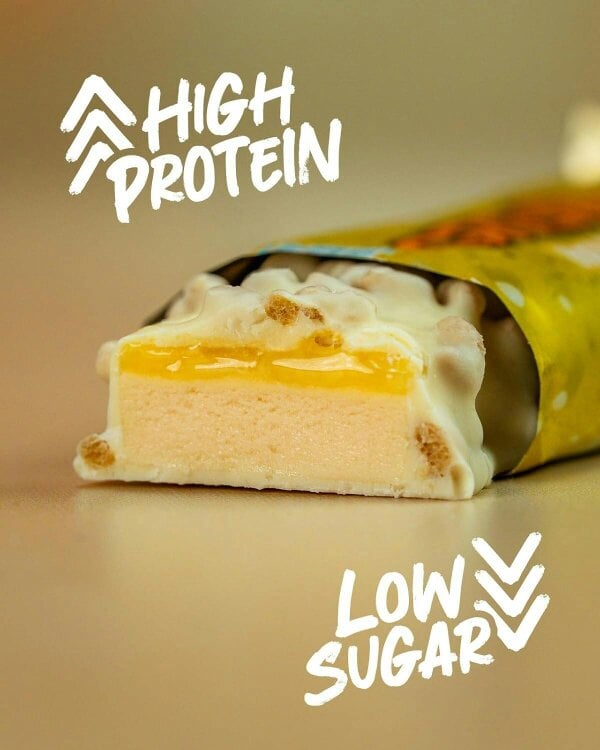 Grenade High Protein, Low Sugar Bar - Lemon Cheesecake, 12 x 60 g