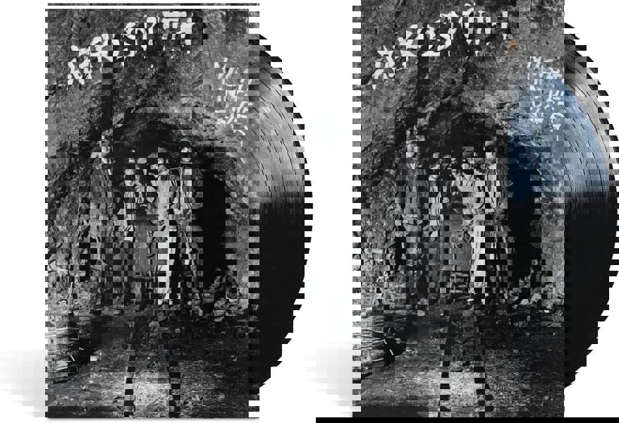 Aerosmith 'Night In The Ruts' LP Black Vinyl