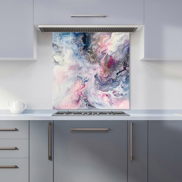 Warren Reed - Designer Ethereal Swirls: Dreams In Motion Kitchen Splashback