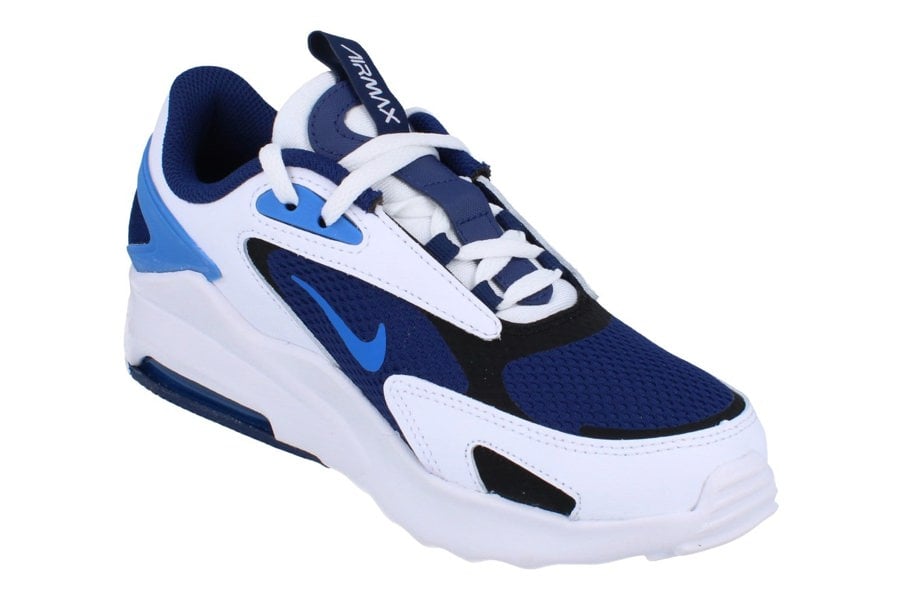 Nike Air Max Bolt GS Trainers Cw1626  400 - Blue Void Signal Blue White 400 - Photo 3