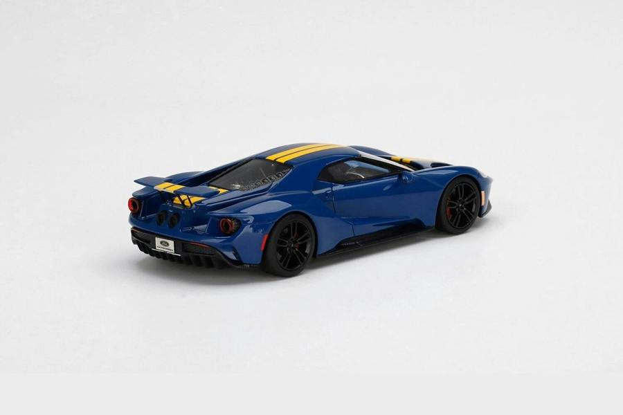 MCSlots Ford GT Sunoco Blue With Yellow Stripe 1:43 Scale TSM430524