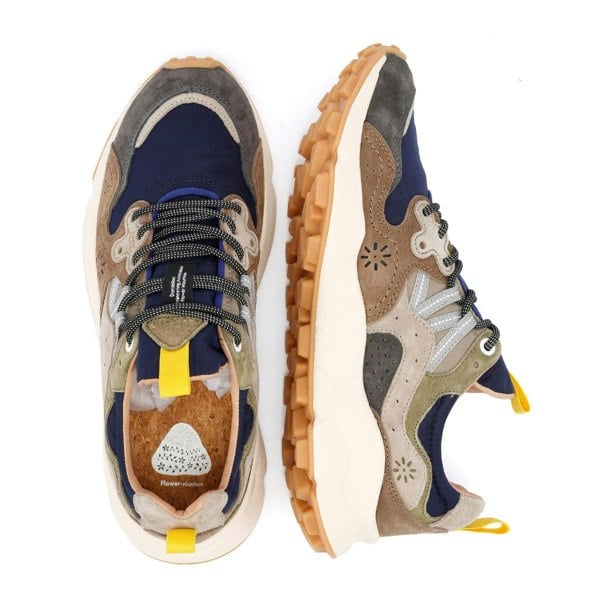 Flower Mountain Yamano 3 Men's Trainers - Navy
