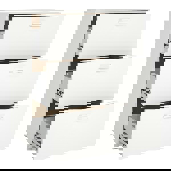 Furniture To Go Sofia Chest of 3 Drawers in White