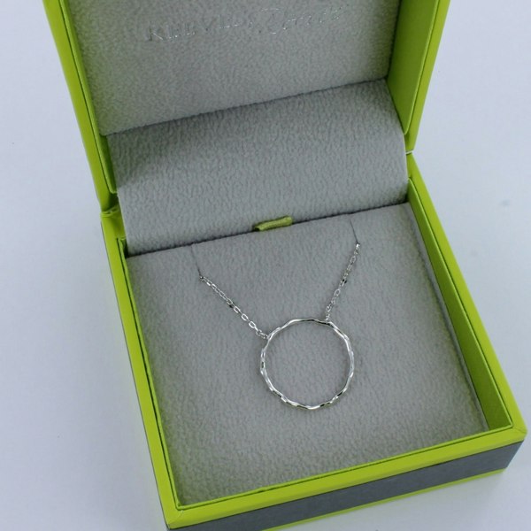 Sterling Silver Hula Hoop Necklace - Reeves & Reeves