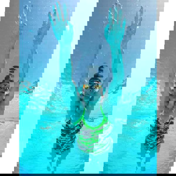 Zoggs Greengame Strikeback Swimsuit - Green