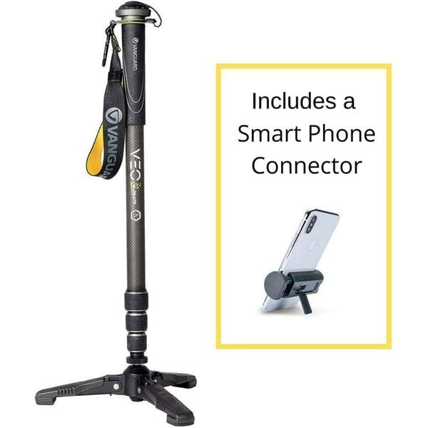 Vanguard VEO 2S CM-264TR Carbon Monopod with Tri-Feet