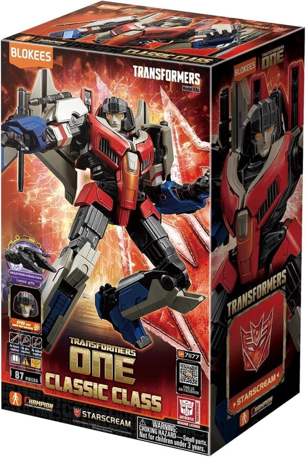 Transformers One Blokees Classic Class - Starscream Model Kit