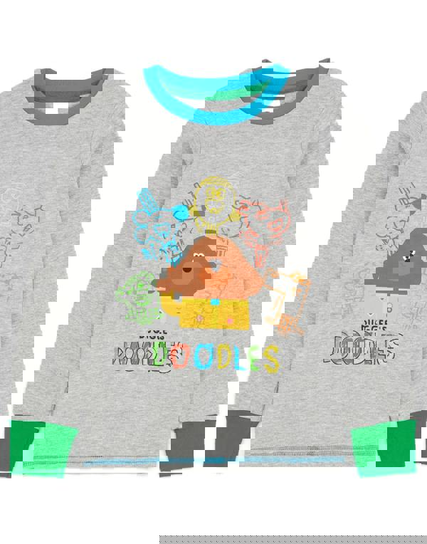 Hey Duggee Unisex Kids Multicoloured Long Sleeve Long Leg Pyjama Set