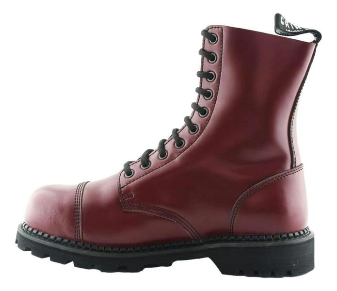 Grinders Hunter Mens 10 Eyelet Safety Steel Toe/Midsole Mid Boots