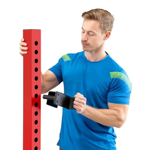 Marcy MWB7096 Olympic Weight Bench Adjustable Hooks & Safety Catchers