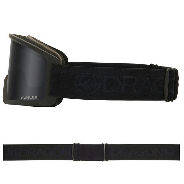 Dragon DX3 OTG - Blackout with Lumalens Dark Smoke Lens