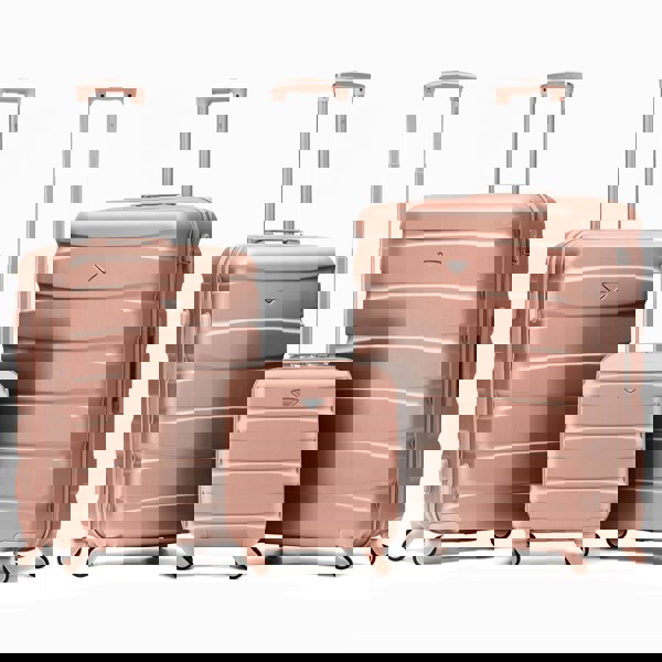 Flight Knight 45x36x20cm Cabin Case with Medium and Large Size Check-in Hold Luggage