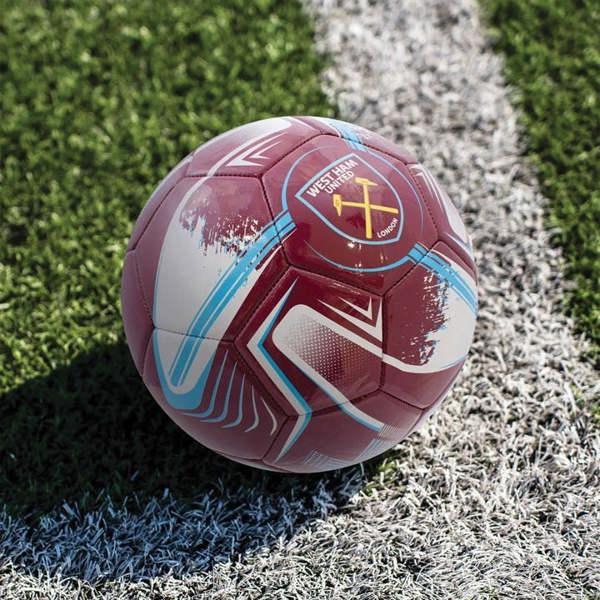 West Ham United FC Turbine Football Size 5 Deflated, Footballs, Sports, Gift