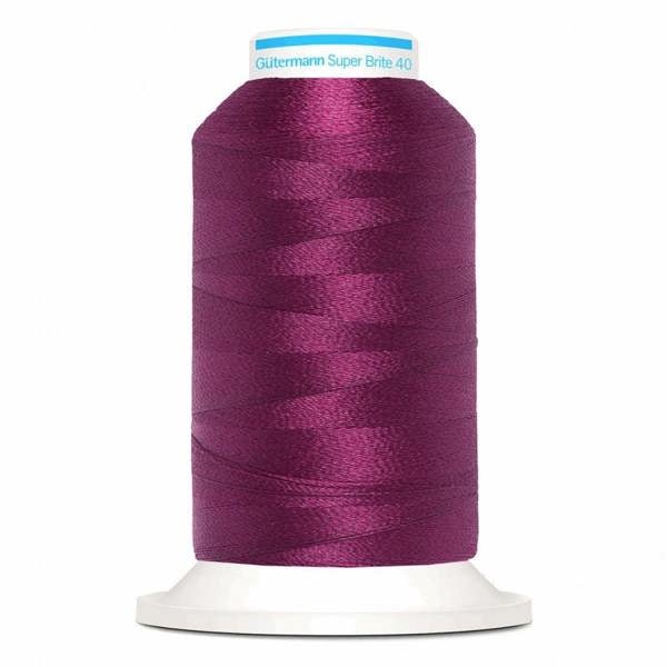 Gutermann Super Brite Polyester 40 Embroidery Thread 1000m Polyester Thread Suitable For Embroidery