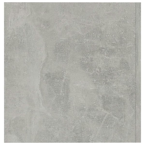 Berkfield Wall Mounted Cabinet Concrete Grey 80x39x40 cm Engineered Wood